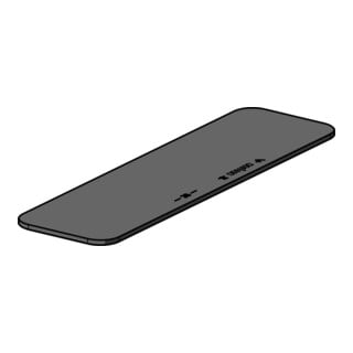 Hansa Plaque de recouvrement Gris 59914605