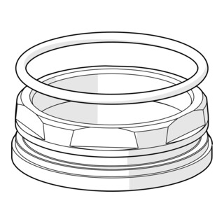 Hansa Ringschraube 59904775 M50x1, SW45