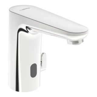 Hansa Robinet de lavabo infrarouge HANSAELECTRA Saf. S. anti. prot, c, Ne., bec 12 mm