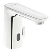 Hansa Robinet lavabo infrarouge HANSAELECTRA SAFETY chrome, pile, portée 117 mm