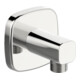 Hansa Rosace d'angle mural HANSALIVING bord doux, chrome-1