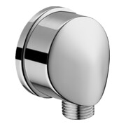 Hansa Rosace d'angle mural ronde, chrome