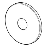 Hansa Rosette 170 mm chromée 59914306