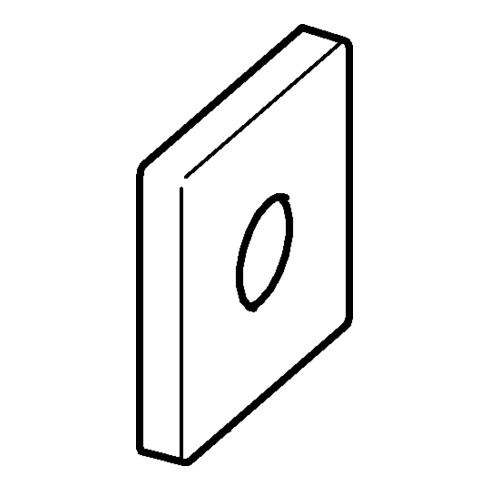 Hansa Ros. 59913737 75 x 75 mm chr 75x75mm chrom