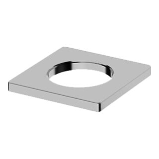 Hansa Rosette HANSALIVING 55x55x5mm, quadratisch, chrom