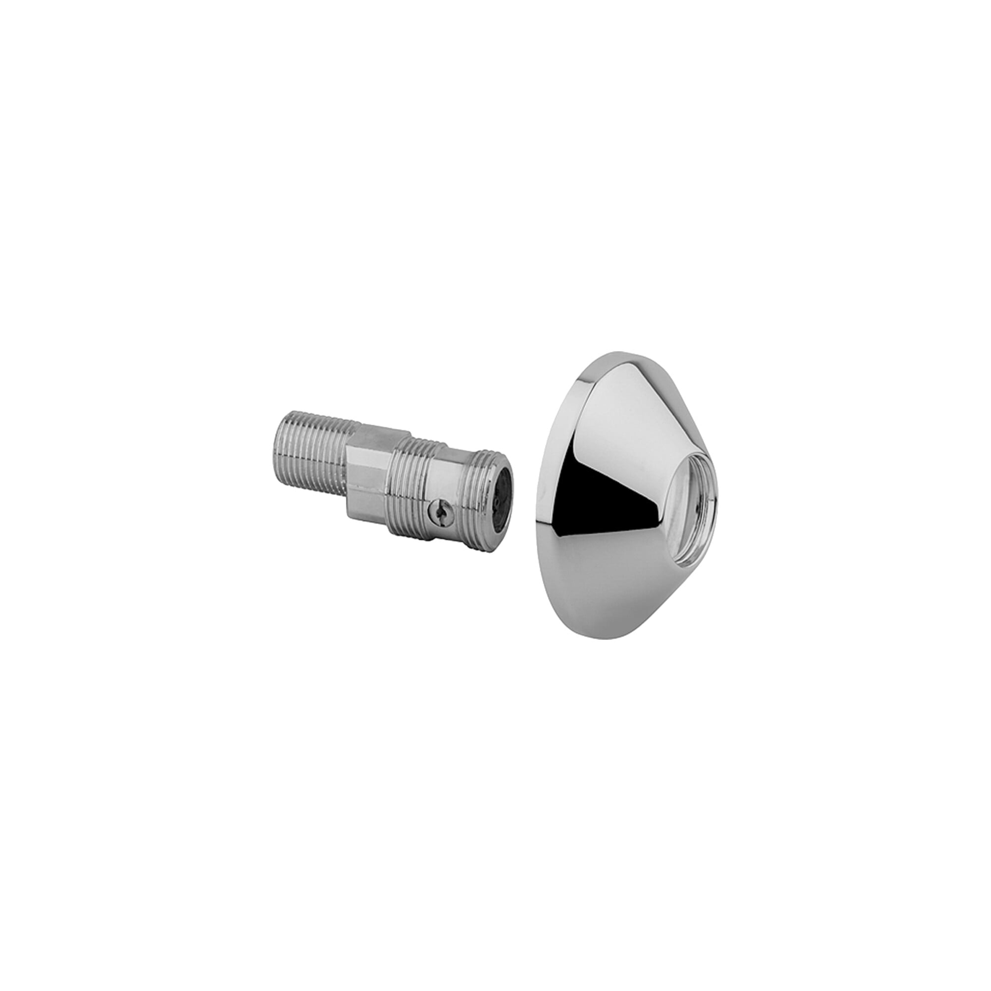 Hansa S-Anschluss absperrbar, chrom