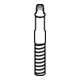 Hansa Schlauch 59912815 L=1200, M15x1-1