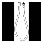 Hansa Schlauch 59914690 L=1500 L=1500, G1/2-M14x1,HANSA