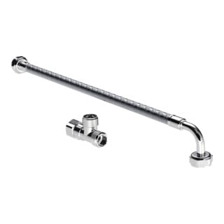 Hansa Schlauch-Anschlussg. HANSAMINIMAT Anschluss 3/8", chrom