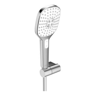 Hansa Schlauchbrausegar. HANSAACTIVEJET Handbrause, 3-strahlig, chrom