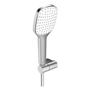 Hansa Schlauchbrausegar. HANSAACTIVEJET Style chrom, Handbrause, 1-strahlig