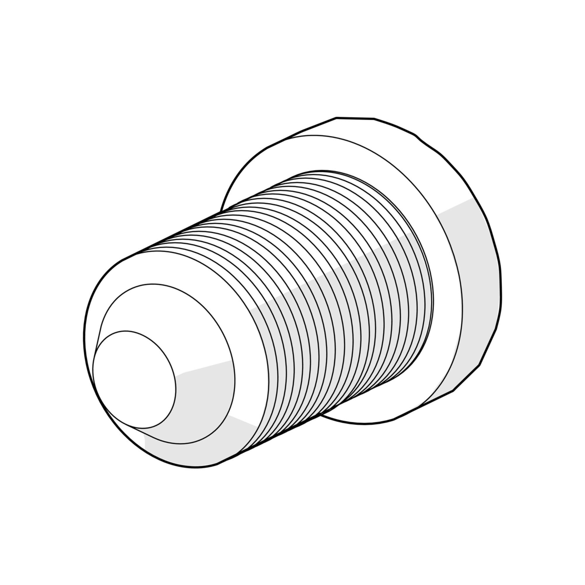 Hansa Schraube 59911435 M6x10, 2,5 59911435