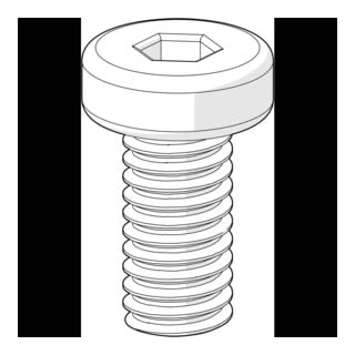 Hansa Schraube 59914512 M4x8 59914512