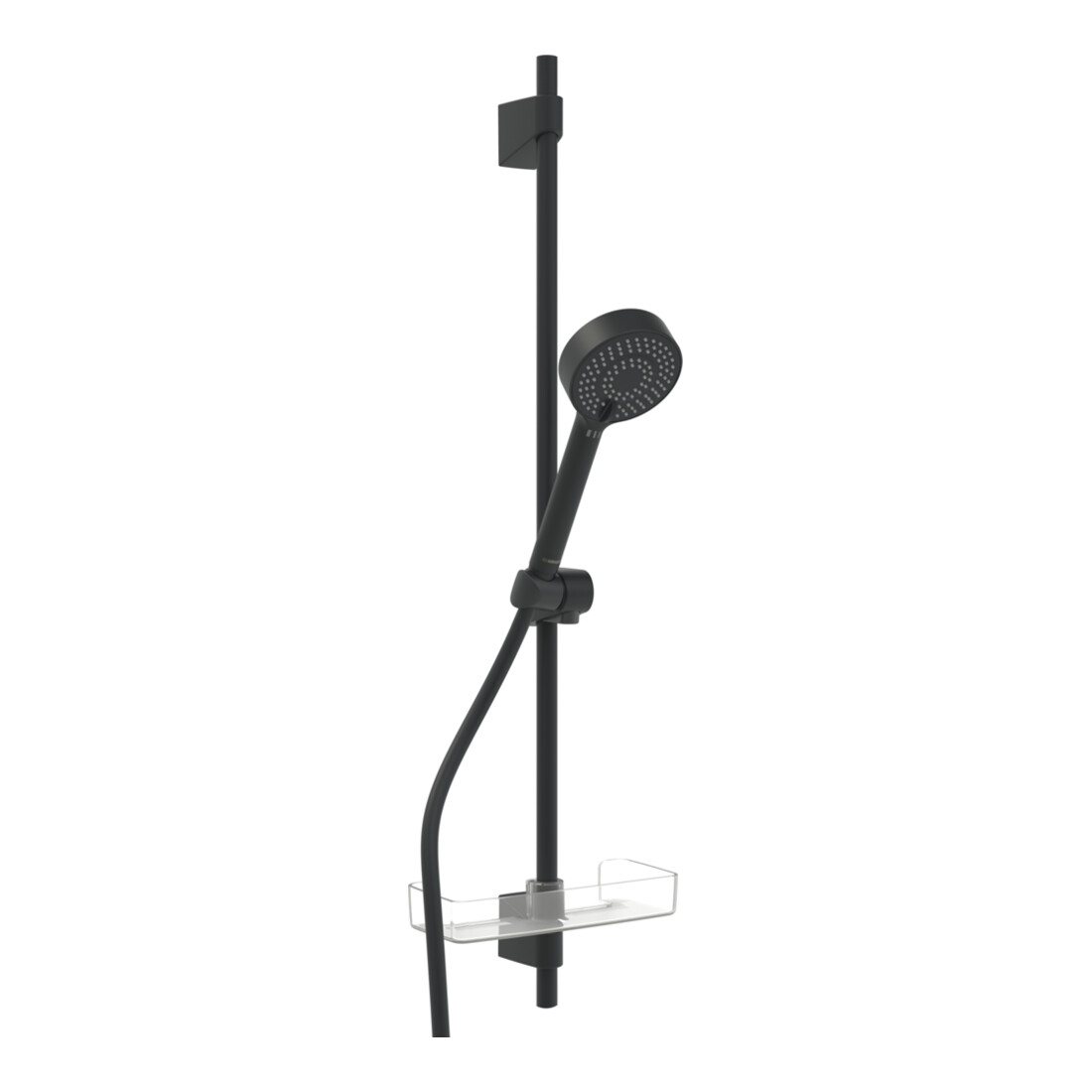 Hansa Set de barre de douche HANSABASICJET 960 mm, HB 3 jets, noir mat, Ø 18 mm