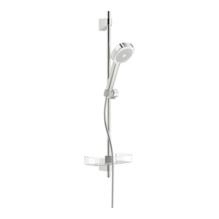 Hansa Set de barre de douche HANSABASICJET Style 764 mm, 1 jet, montage mural, chrome