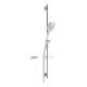 Hansa Set de barres de douche HANSAACTIVEJET Style 970 mm, pomme de douche d 120 mm, 3 jets, chrome-1