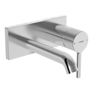 Hansa Set de montage HANSAVANTIS Style Mitigeur lavabo monocommande, chromé, bec 179 mm, bec coudé