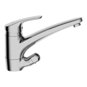 Hansa Spültisch-Einhebelmischer HANSAMIX m mechani GA-Ventil, Ausl. 203mm, chrom