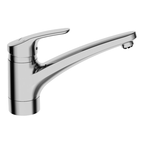 Hansa Spültisch-Einhebelmischer HANSAMIX schwenkbar, Ausladung 203mm, chrom