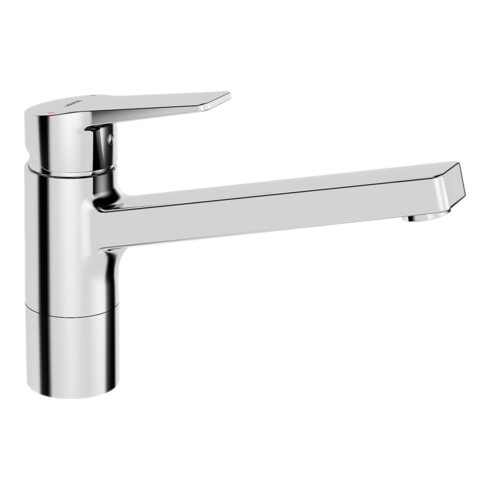 Hansa Spültisch-Einhebelmischer HANSATWIST ND, schwenkbar, Ausladung 199mm, chrom