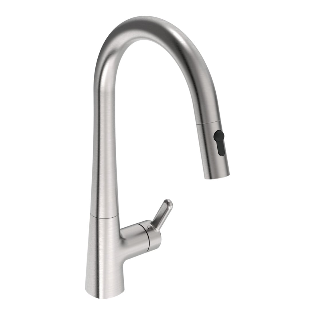 Hansa Spültisch-Einhebelmischer HANSADESIGNO Style seitenbedient, 2strg, A 231mm, St. geb.