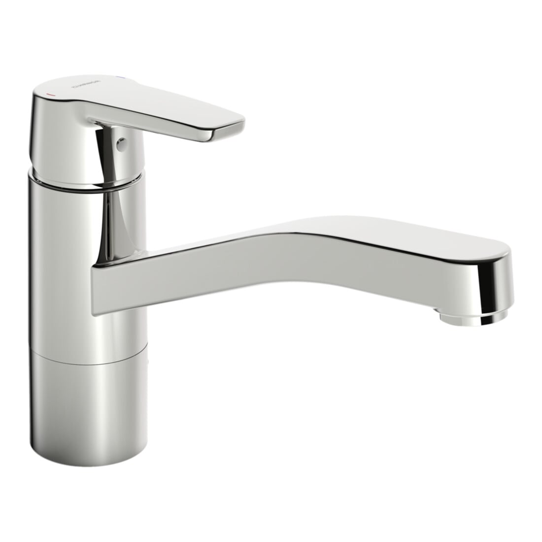Hansa Spültisch-Einhebelmischer HANSAPOLO ND, schwenkbar, Ausladung 215mm, chrom