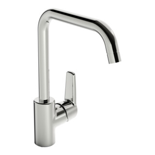 Hansa Spültisch-Einhebelmischer HANSAPOLO schwenkbar, Ausladung 203mm, chrom