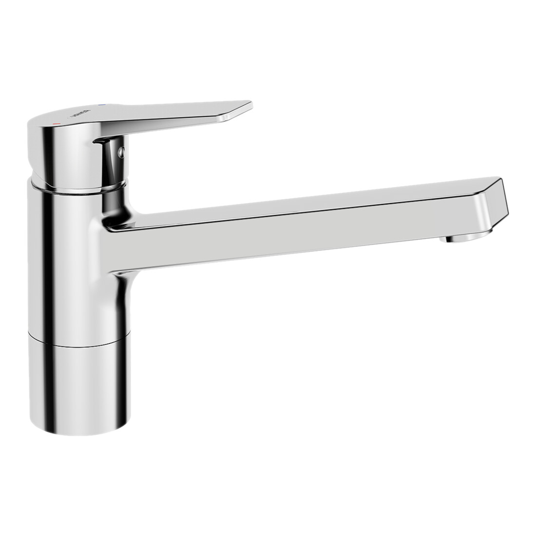 Hansa Spültisch-Einhebelmischer HANSATWIST schwenkbar, Ausladung 199mm, chrom