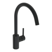Hansa Spültisch-Einhebelmischer HANSAVANTIS seitenbed., Ausl. 247mm, matt-schwarz