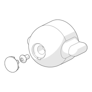 Hansa Temperatureinstellgriff 59914080 chr