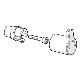Hansa Temperatureinstellgriff 59914108 chr