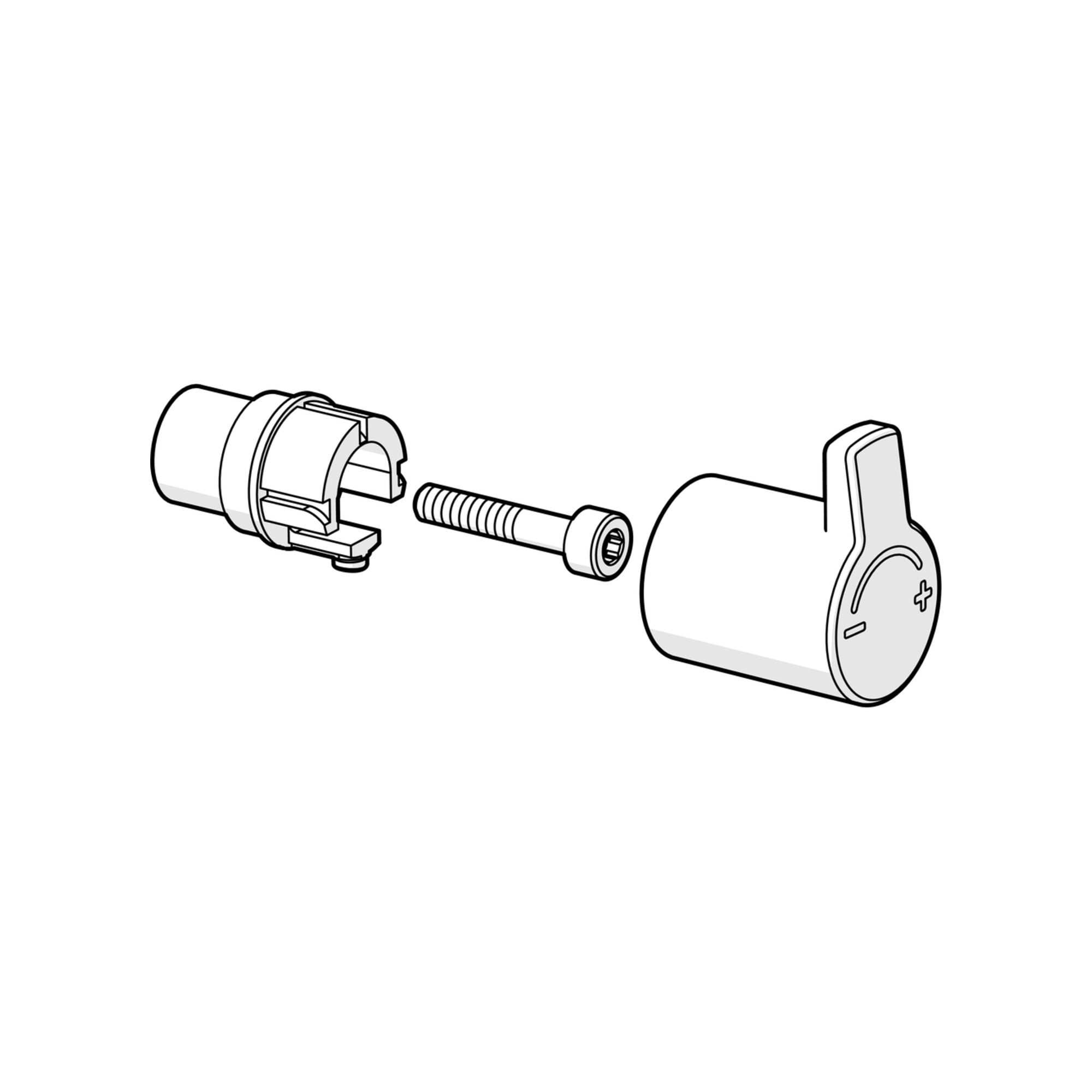 Hansa Temperatureinstellgriff 59914108 chr