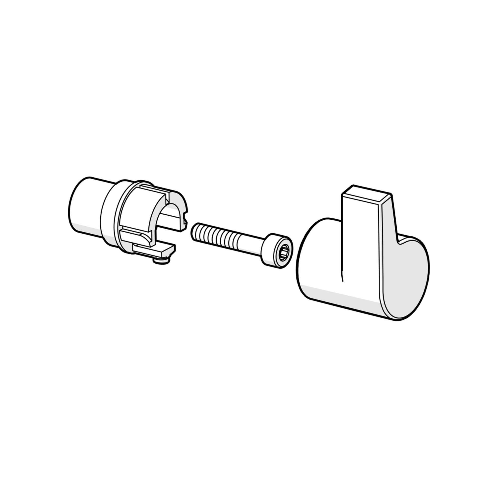 Hansa Temperatureinstellgriff 59914189 chr
