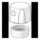 Hansa Temperatureinstellgriff 59914238-1