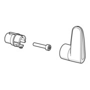 Hansa Temperatureinstellgriff 59914568 chr