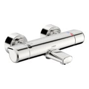 Hansa Thermostat de baignoire HANSACARE AP, raccord S, sortie 168 mm, chrome