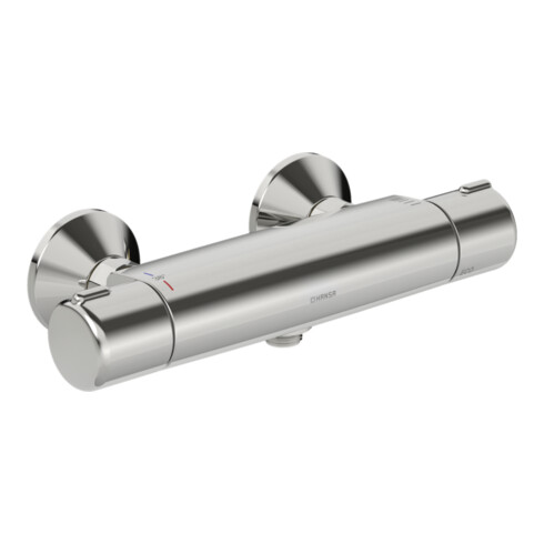Hansa Thermostat de douche HANSAMICRA AP, raccord S, entrée eau froide/chaude verticale, chromé