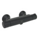 Hansa Thermostat de douche HANSAMICRA AP, raccords S, noir mat-1