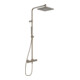 Hansa Thermostat de douche pluie HANSAAURELIA à encastrer, 1 jet, angle, bronze brossé-1
