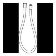 Hansa Tuyau 59914460 L=1500 Blanc-4