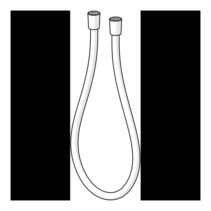 Hansa Tuyau 59914460 L=1500 Blanc
