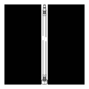 Hansa Tuyau de raccordement 59914467 L=500, M8x1-G3/8 LH