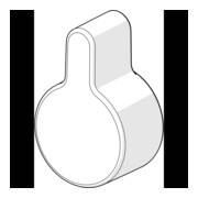 Hansa Umstellknopf 59914324 chr 59914324