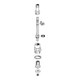 Hansa Oberteil 59901451 80 - 115 mm, G1/2-1