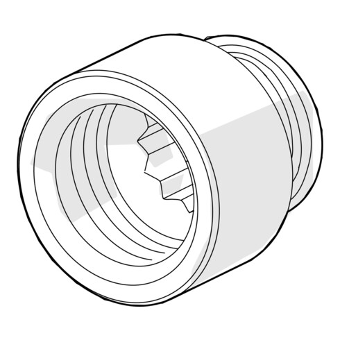 Hansa Verlängerungsschraubensatz 59913863 G1/2, SW12, 15 mm