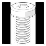 Hansa Vis 59914512 M4x8 59914512