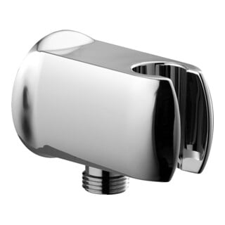 Hansa Wandanschlussbogen G 1/2, mit Brausehalterung, chrom