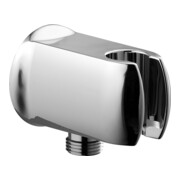 Hansa Wandanschlussbogen G 1/2, mit Brausehalterung, chrom