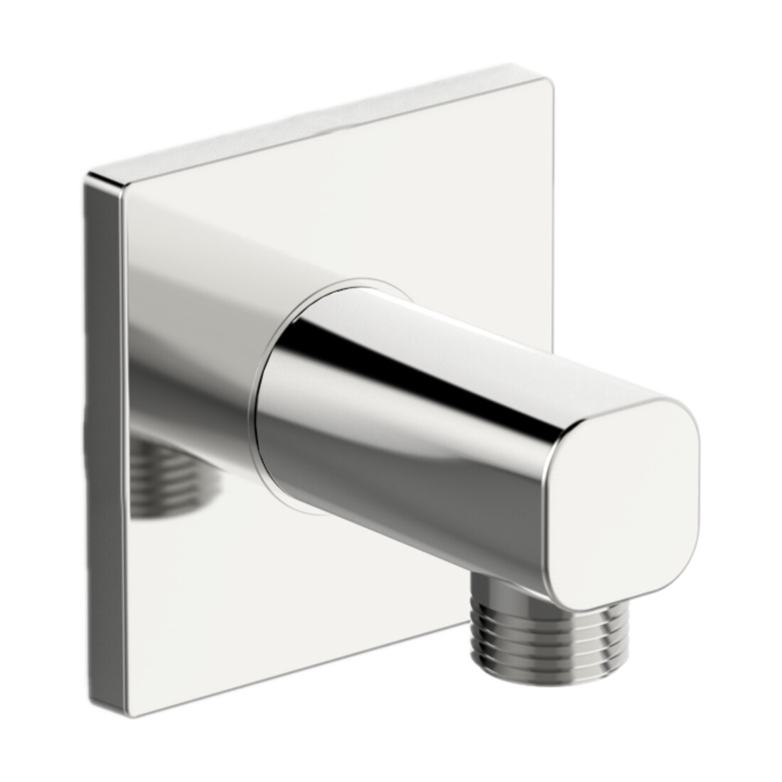 Hansa Wandanschlussbogen HANSALIVING Rosette eckig, chrom