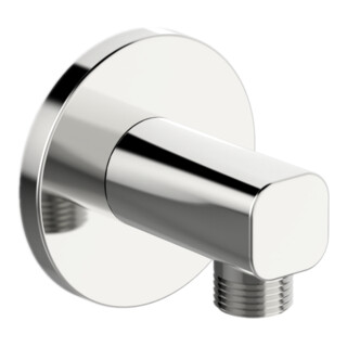 Hansa Wandanschlussbogen HANSALIVING Rosette rund, chrom